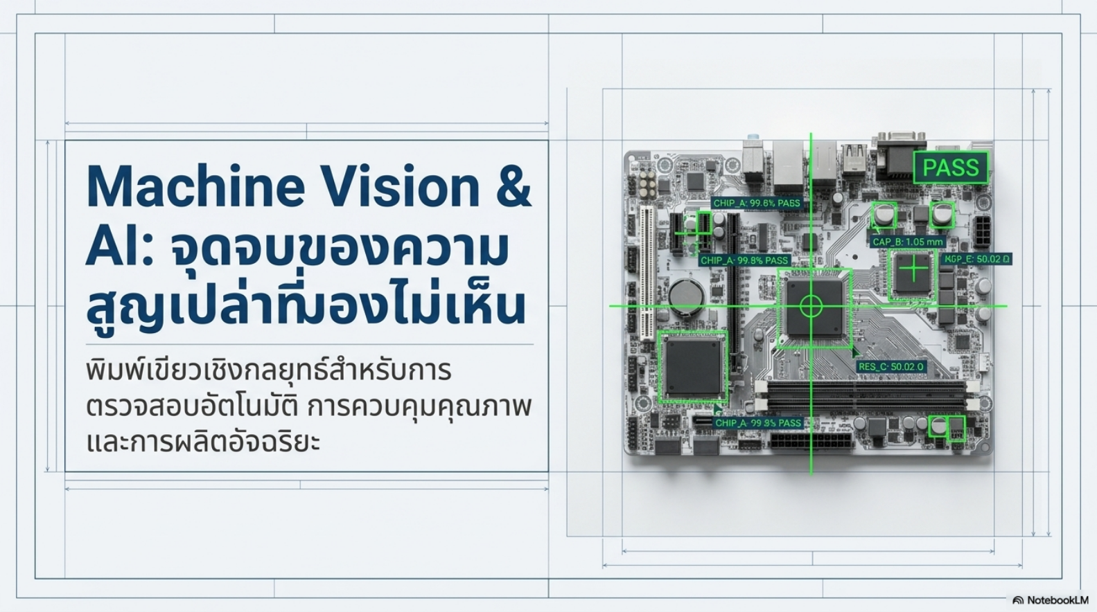 กรณีศึกษา Machine Vision และ AI