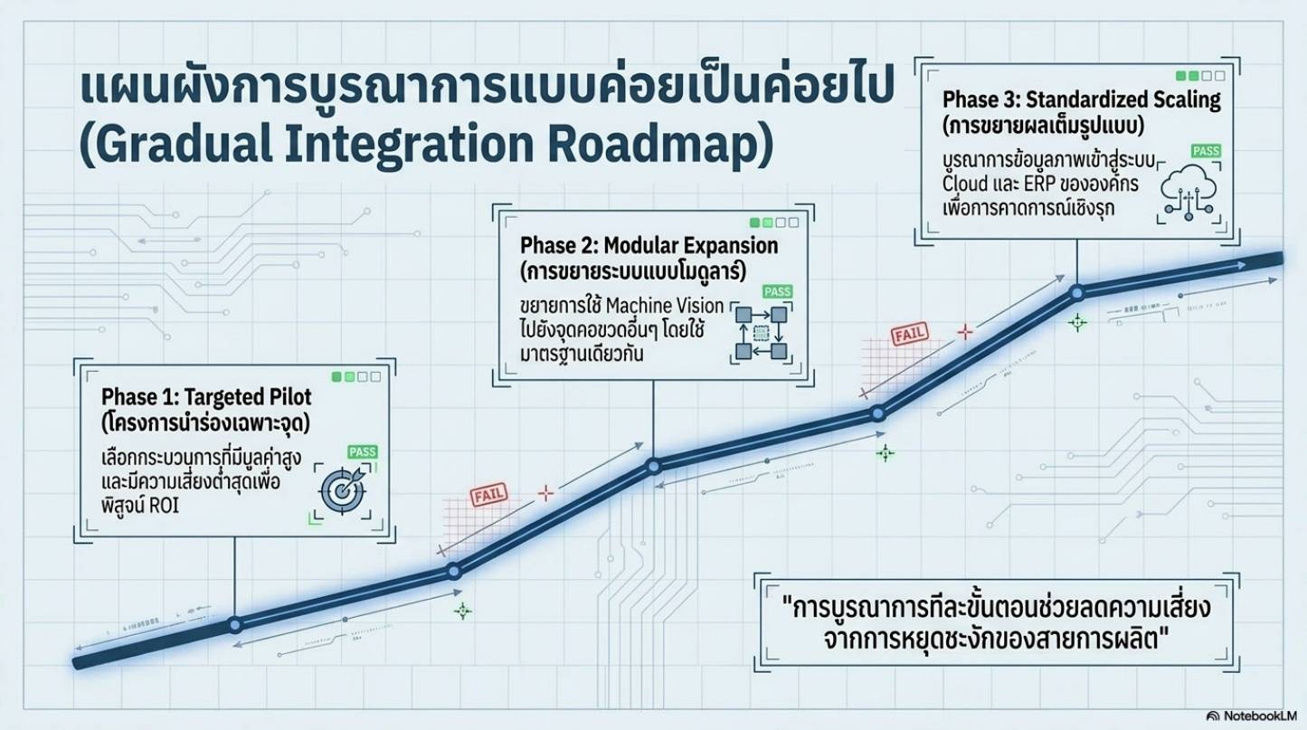 กราฟ roadmap สามเฟส